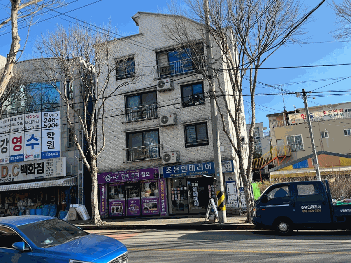 북측 로변에서 본 전경(북->남)’><br /><img src=