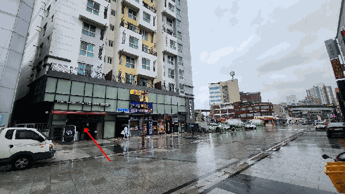 주위 전경(남동측 촬영)