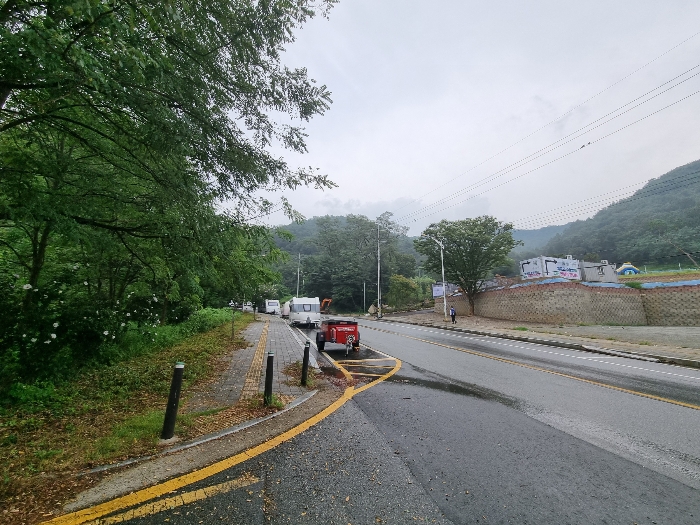 주변 도로 전경