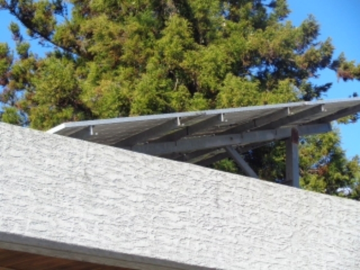 소재지3(색달중앙로 109, 제2동) 제시건물 상부 태양광 설비 사진