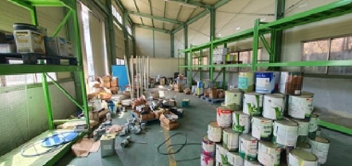 제시 건물 (나)단층창고 내부