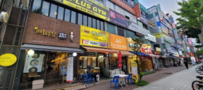 토지 및 건물 전경도(목록1~목록4)