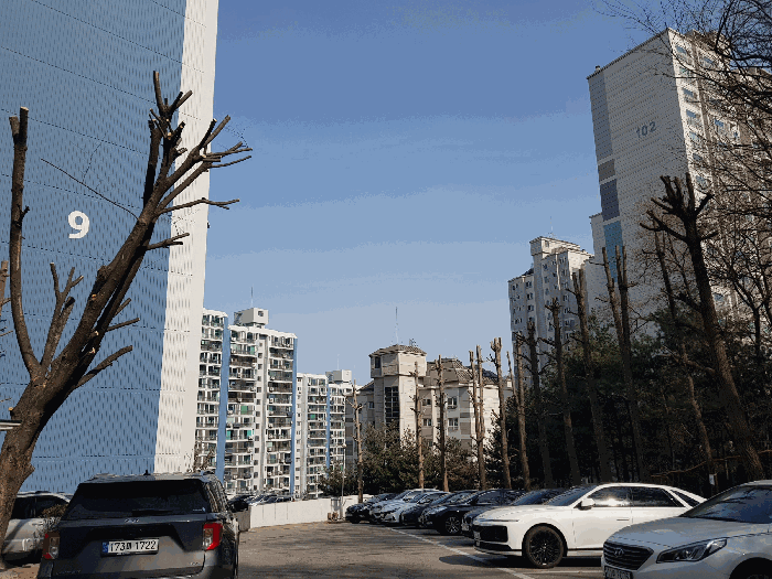 제9동 남동측 전경 등