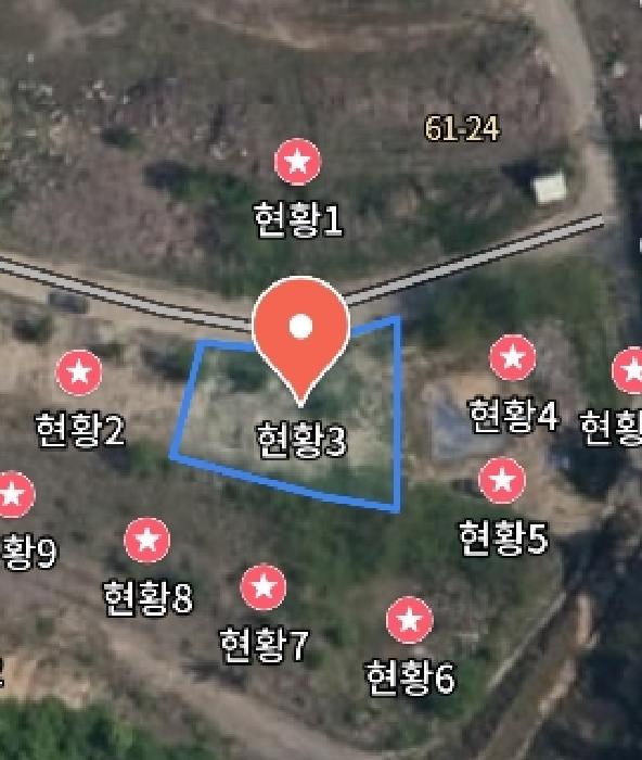 목록3 위성지도 모습