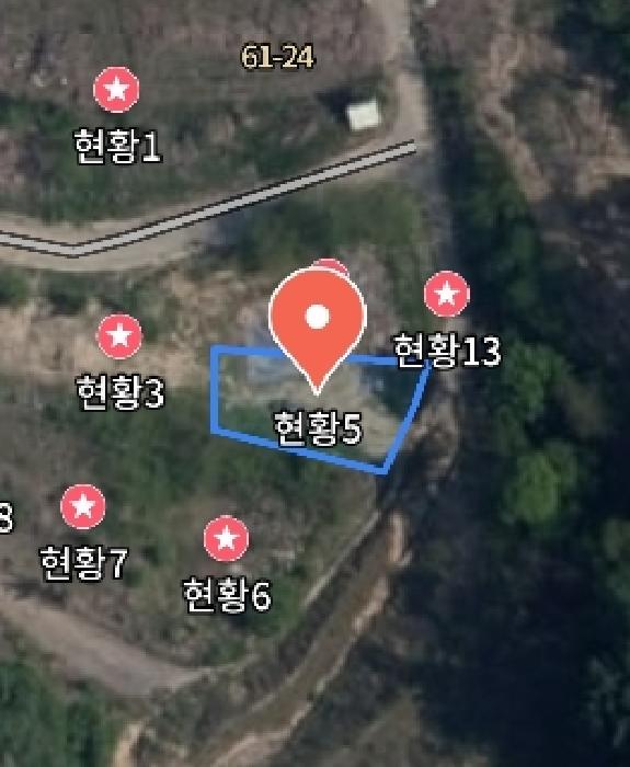 목록5 위성지도 모습