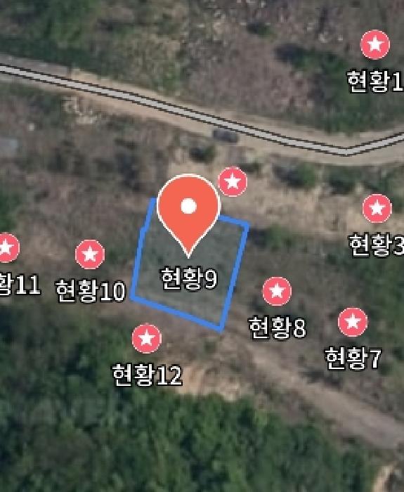 목록9 위성지도 모습