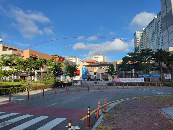 네오웨스턴스퀘어 상가 전경