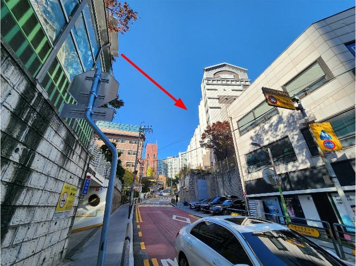 주위 전경(본건 남서측 인근에서 촬영)