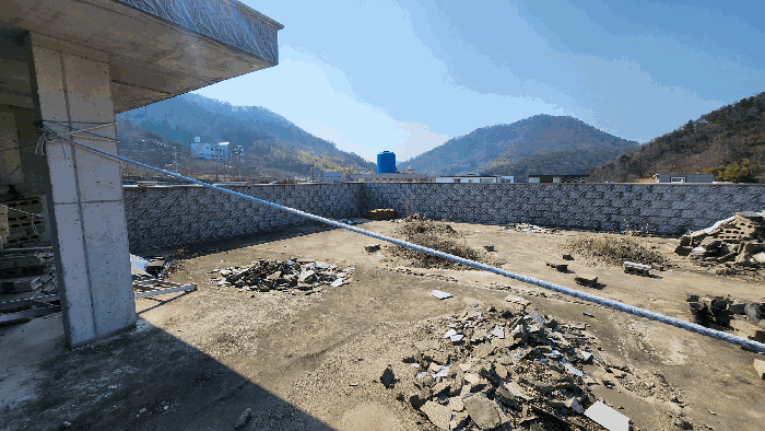 【 옥상 전경】