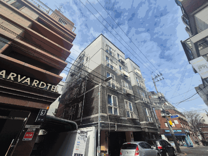 대상물건이 속한 건물의 주위전경