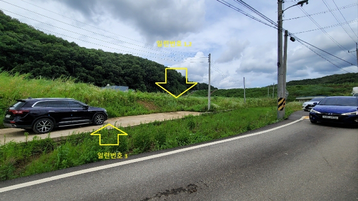 동측에서 바라본 본건 전경