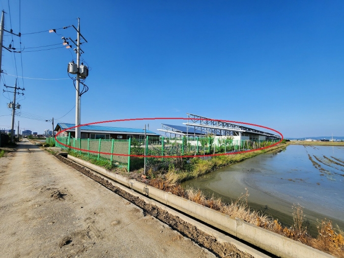 본건 전경(남서측에서 촬영)