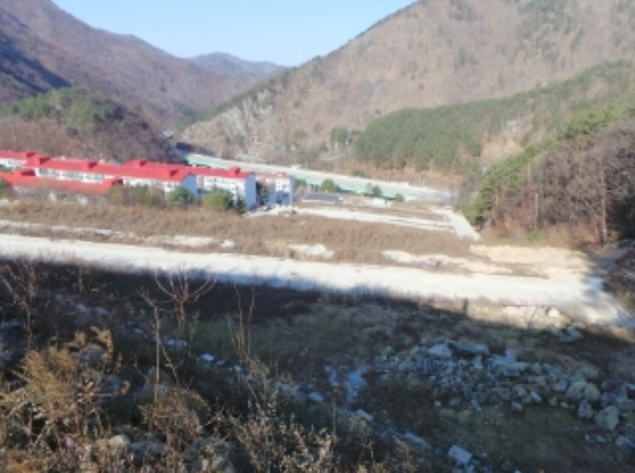 본건 근거리에서 촬영한 것임
