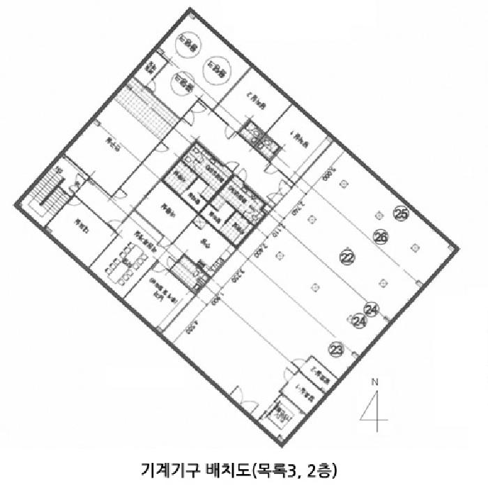 기계기구 배치도(목록3, 2층)
