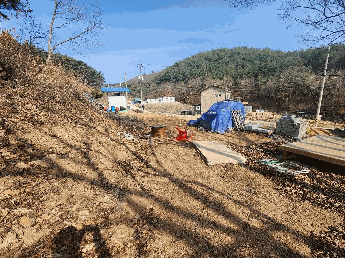 본건 토지 기호(6) 북서측 전경