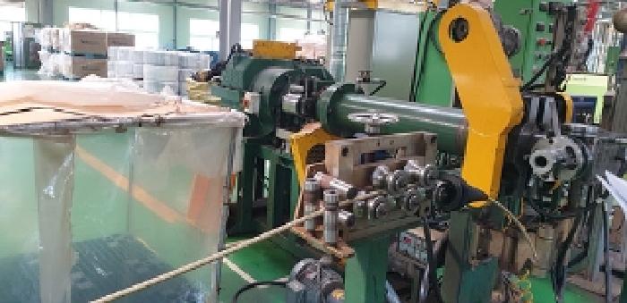 2번 부동산 내 PP압출기 모습