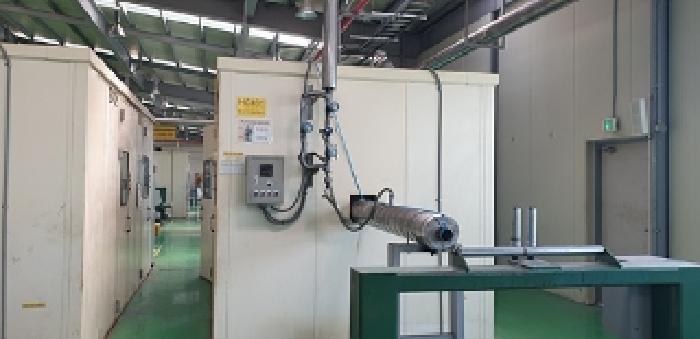 2번 부동산 내 강선 편조기 모습