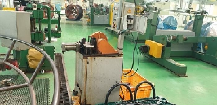 2번 부동산 내 절단기 모습