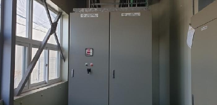 2번 부동산 내 수변전설비 모습