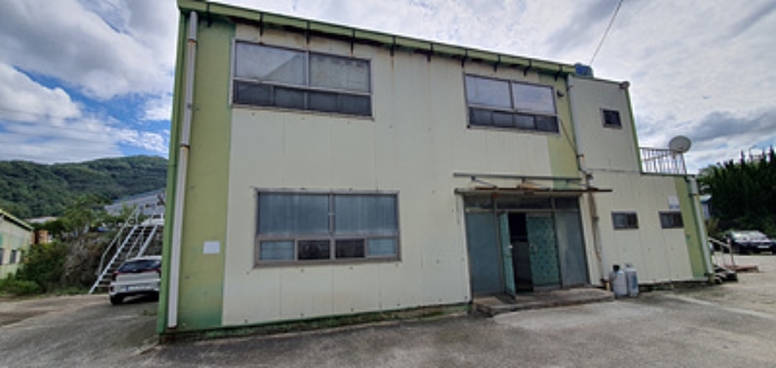 기호 2 제시 건물-2층공장(기숙사,식당,사무실)