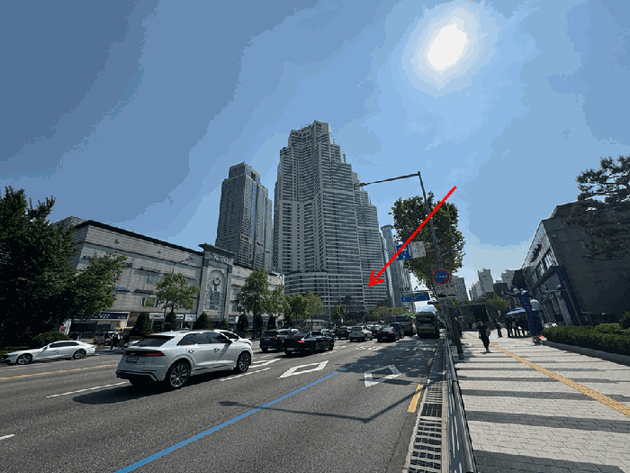 【 주위환경(북동측에서 촬영) 】