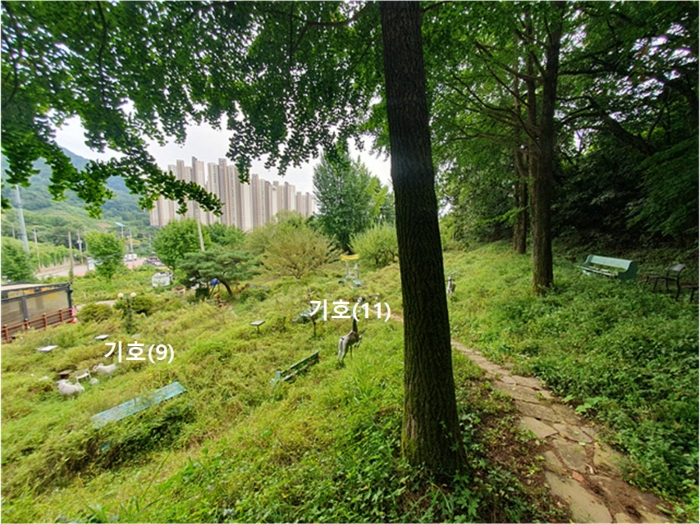 기호(9),(11) 전경(북측 촬영)