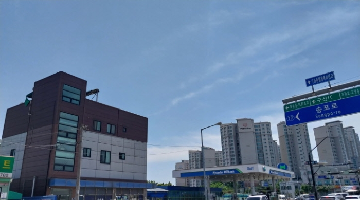 건물 전체 전경도