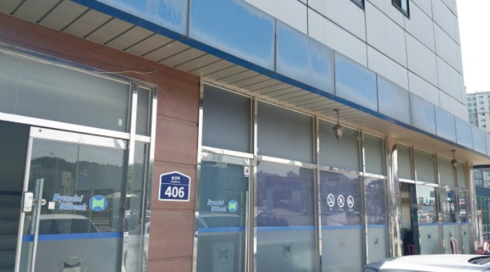 건물 전경도(다동호, 1층)