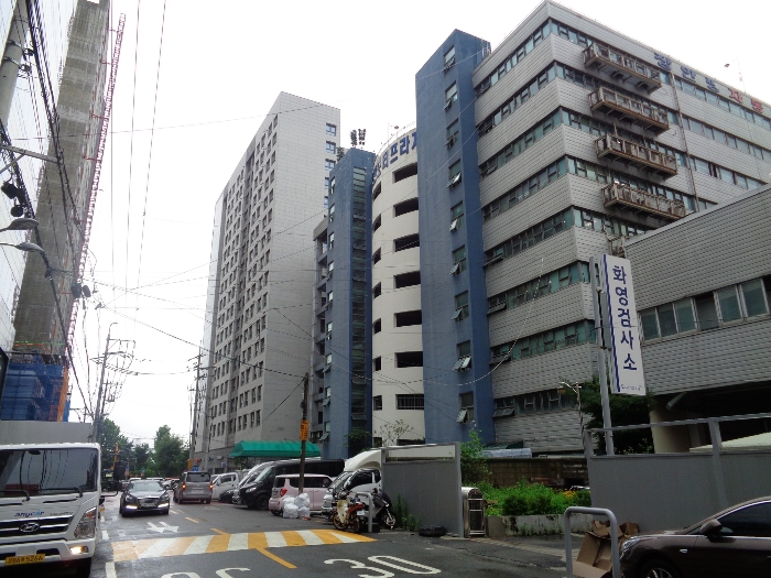 남동측 부근전경