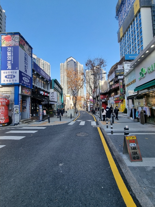 주변환경(본건 북측으로 촬영)