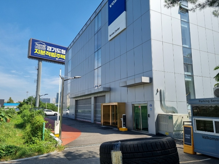 본건 남측에서 촬영