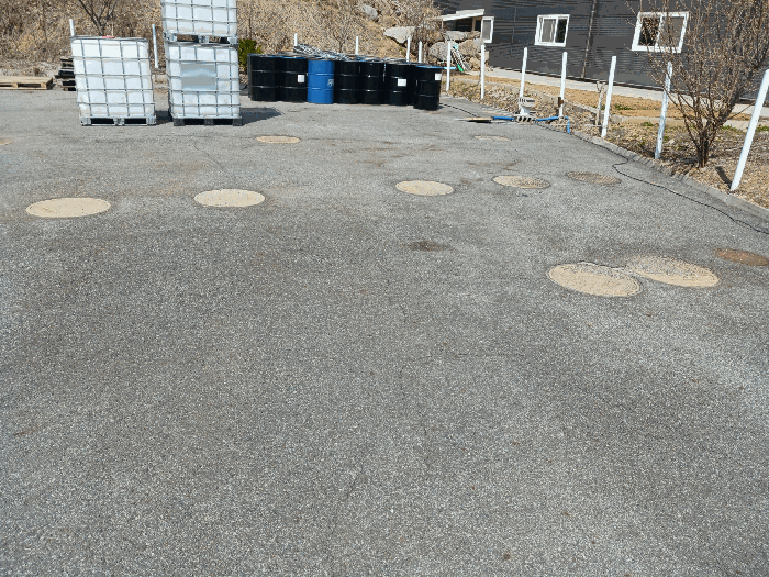 대상물건 토지내 오수처리시설