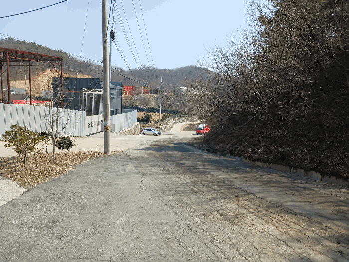 대상물건 진입도로 주변