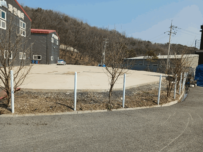 대상물건 토지 경계 철제지주