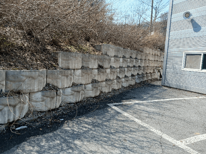 대상물건 옹벽축대