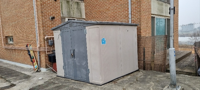 제시외 이동식 창고(합성수지 제품)