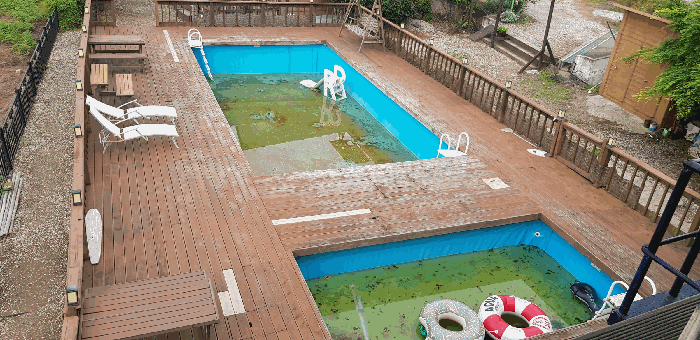 기호(ㅅ) 제시외구축물 전경