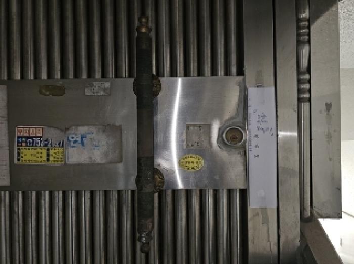 목록 2번 목적건물 지상5층(계단 출입문, 안내장 남겨놓음)