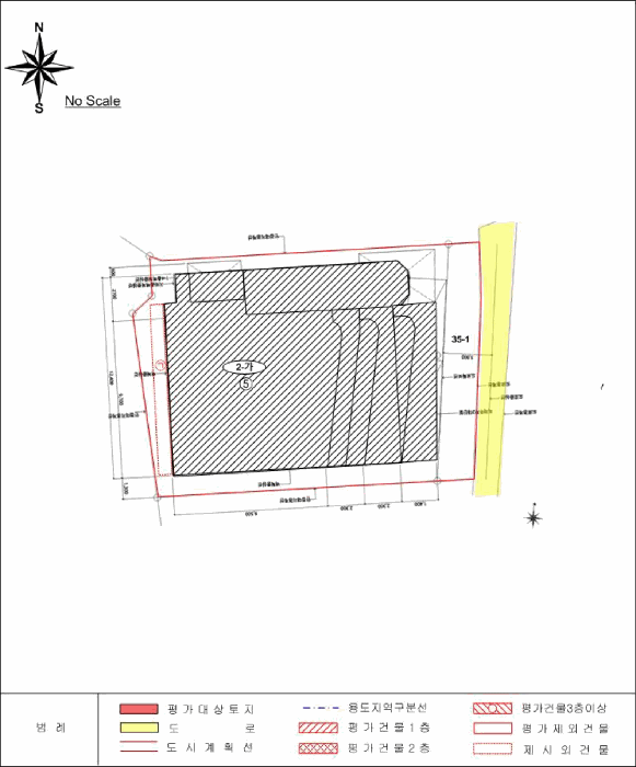 지적및건물개황도