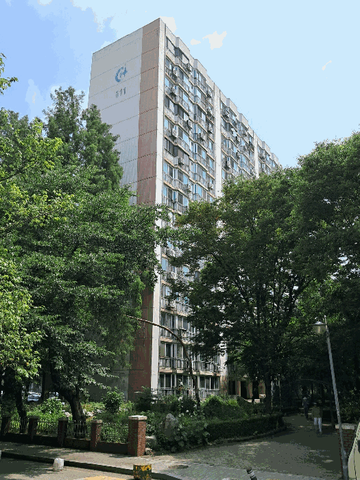 남서측에서 촬영