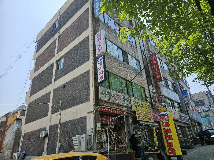 본건 북서측 인근에서 촬영