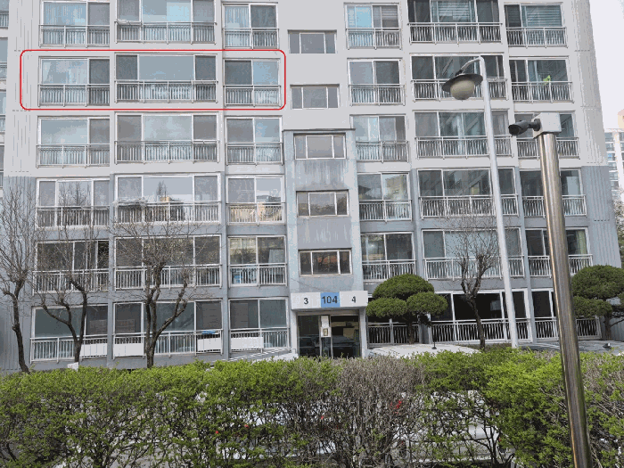 본건전경 1 (남측에서 촬영)