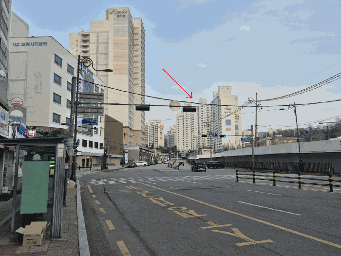 주변전경 (서측에서 촬영)