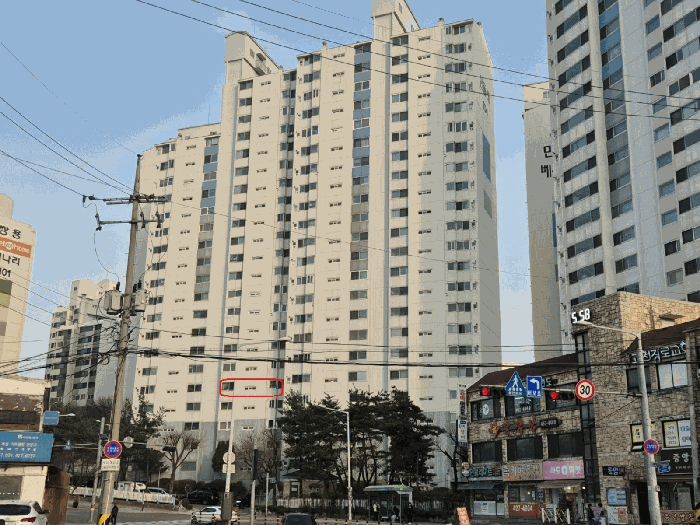 본건전경 2 (북서측에서 촬영)