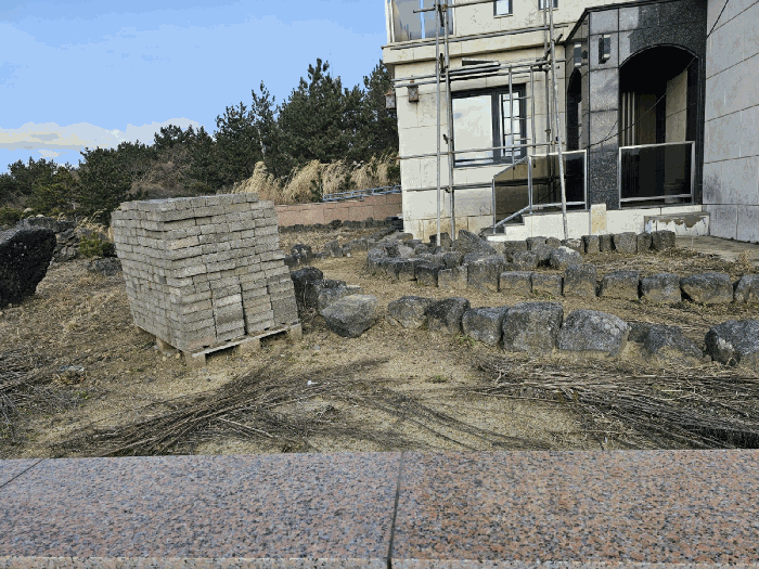 의뢰번호7 지상 조경시설, 휀스 등