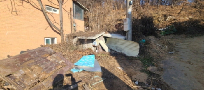 목록 2 토지상 제시외 지하수 시설 전경