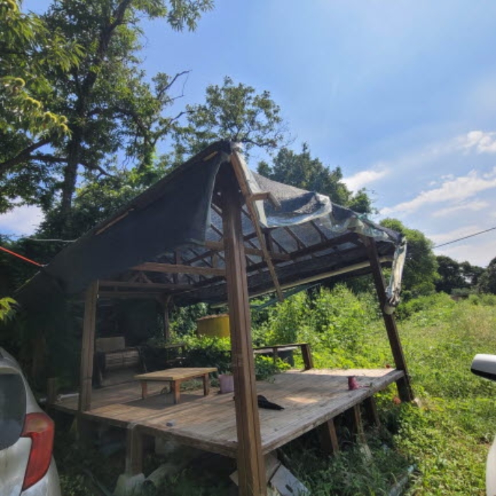 목록6 토지 및 제시외 건물 전경