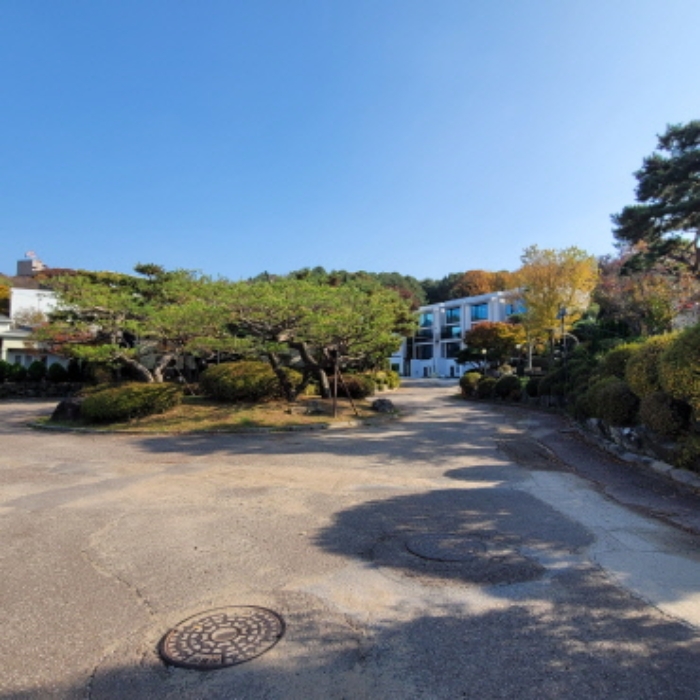 목록9 토지 및 제시외 정원수 전경