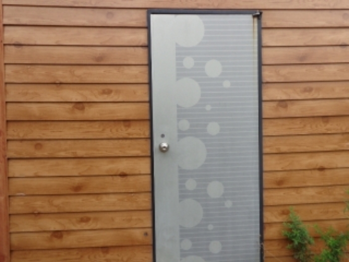 [목록 11] 북쪽 끝에 호실 표시가 부착되어 있지 않은 출입문 모습