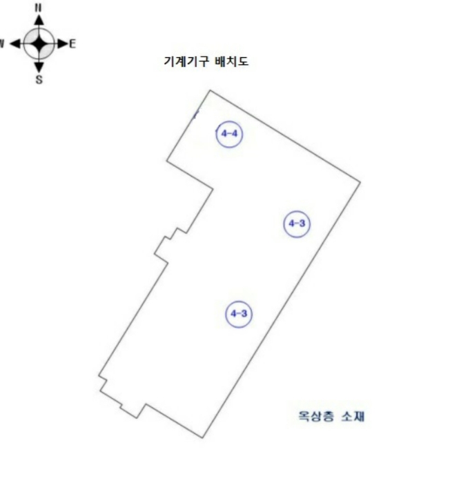기계기구배치도